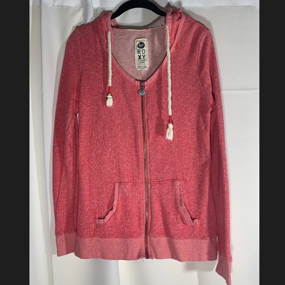 Roxy lightweight hood zip sweater - L - Picture 2 of 7